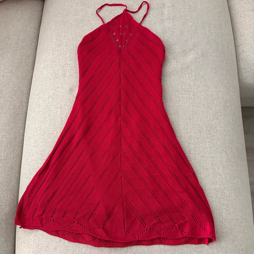Knit Pink Dress Size S